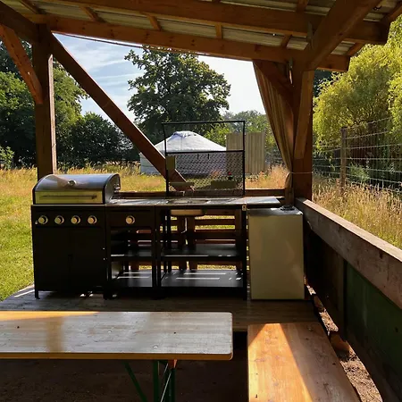 Baumzelt Auf Bio-bauernhof Im Natur- Und Sternenpark * Friesack