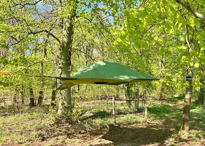 ラグジュアリーテント Baumzelt Auf Bio-bauernhof Im Natur- Und Sternenpark *